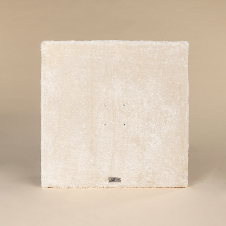Beige Bodenplatte, Maine Coon Lounge/Turm/Royalty/Chartreux 60 × 60 × 4 cm