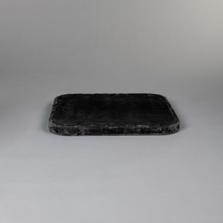 Dunkelgraue Bodenplatte, Catdream de Luxe 60 × 60 × 4 cm