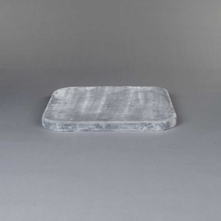 Hellgraue Bodenplatte, Catdream de Luxe 60 × 60 × 4 cm