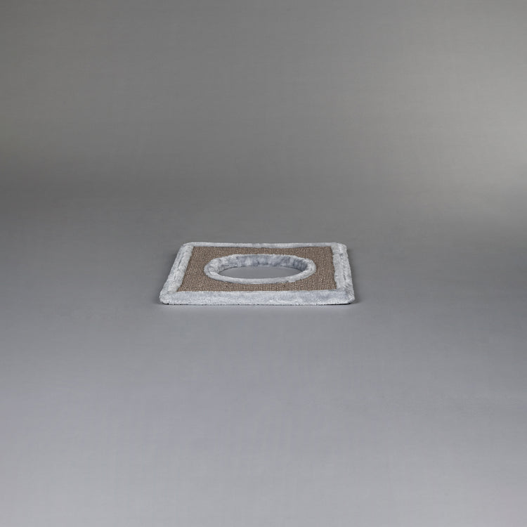 Kratztonne Vorderseite, Relax 47 × 47 cm (Hellgrau)